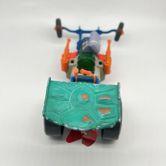 Vtg TMNT 1990 Playmates SEWER DRAGSTER & Leonardo Teenage Mutant Ninja Turtles - Picture 5 of 16